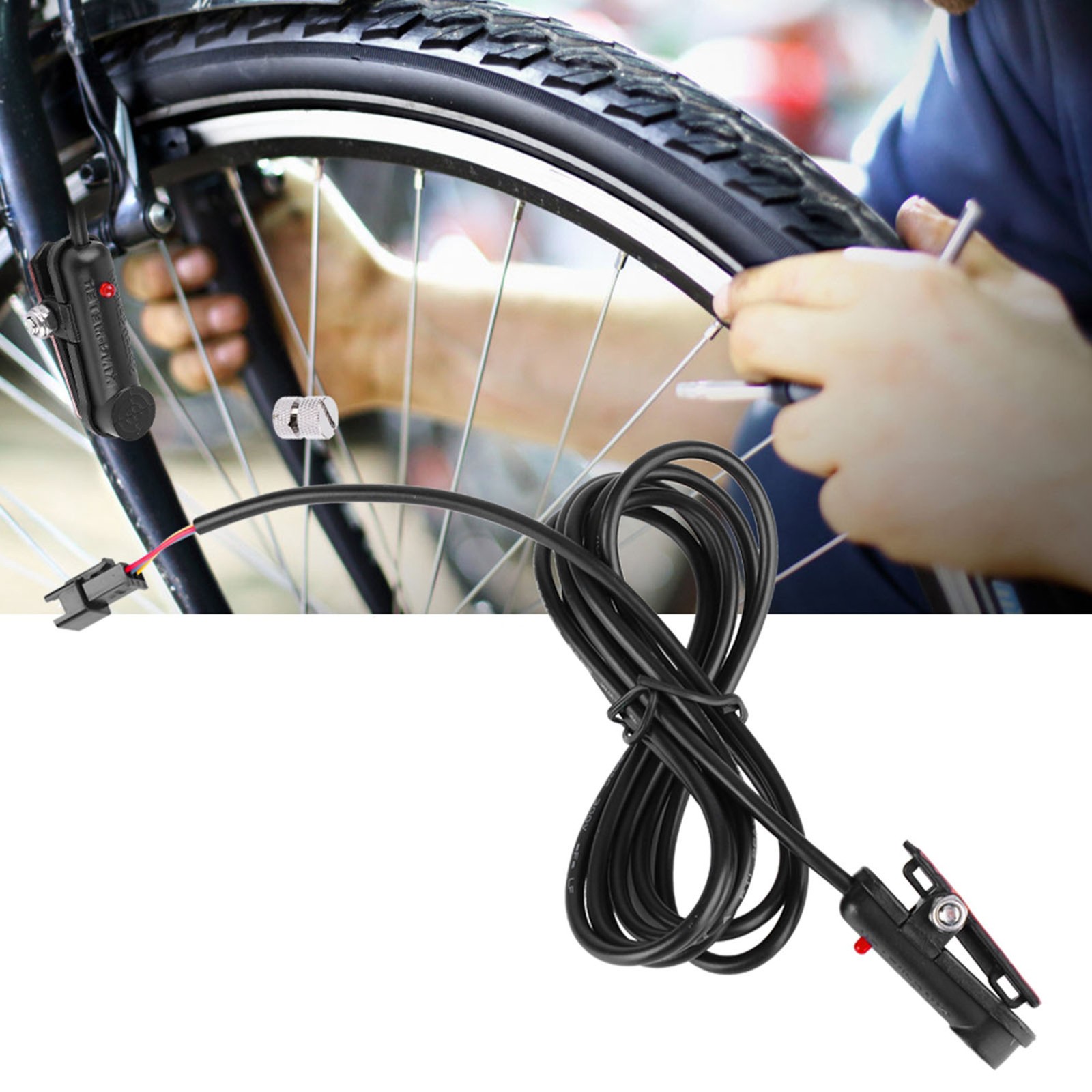 1 X Magnetic Head Speed Sensor Hall For Electric Bike Scooter Controller New
