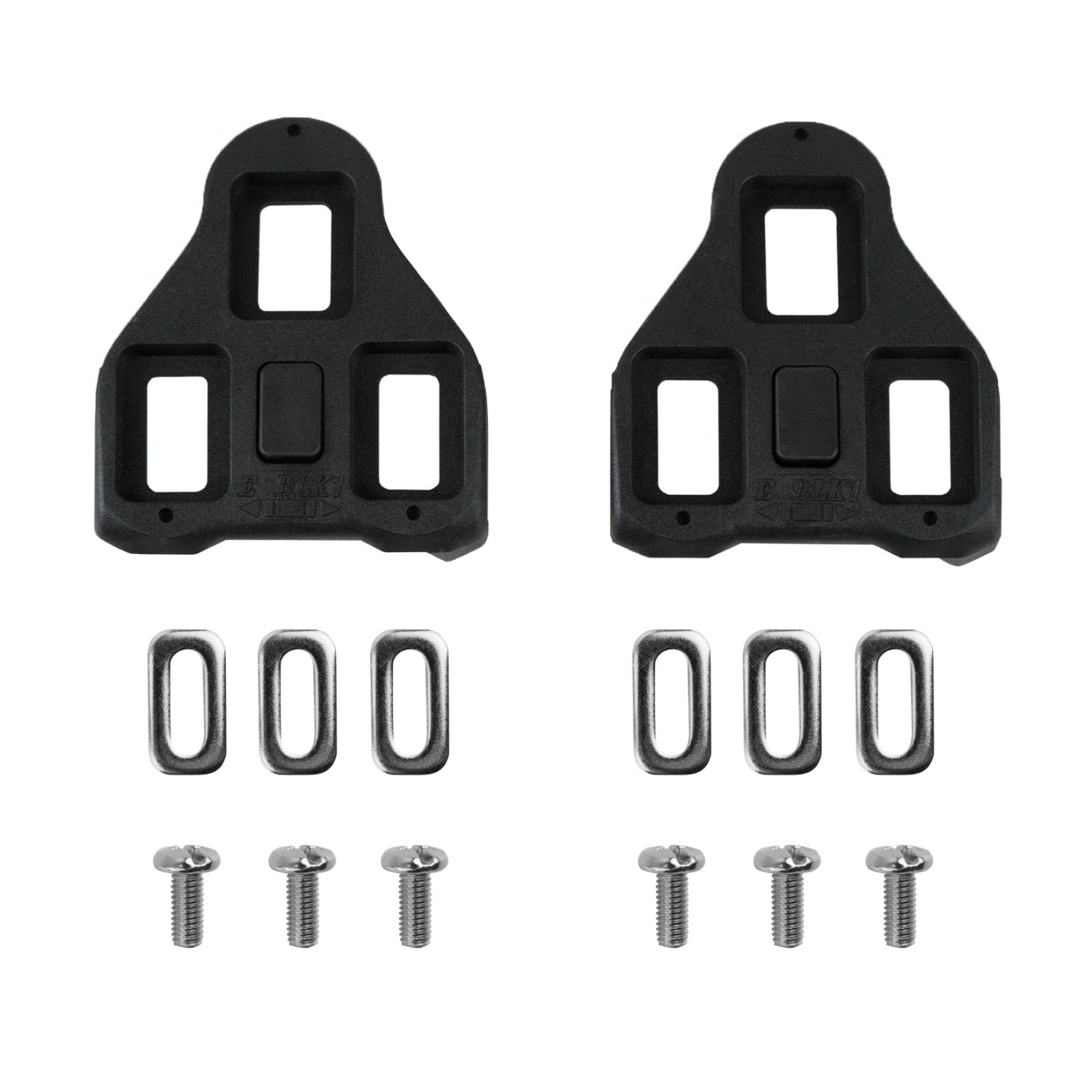 Road Bike Cleats Look Delta BV Indoor Cycling Pedal Cleats 0° Fixed Fits Peloton