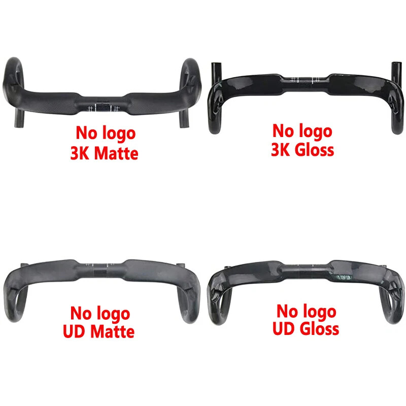 31.8mm Carbon Road Handlebar Gravel Bike Internal Wiring Drop Bar 400/420/440mm
