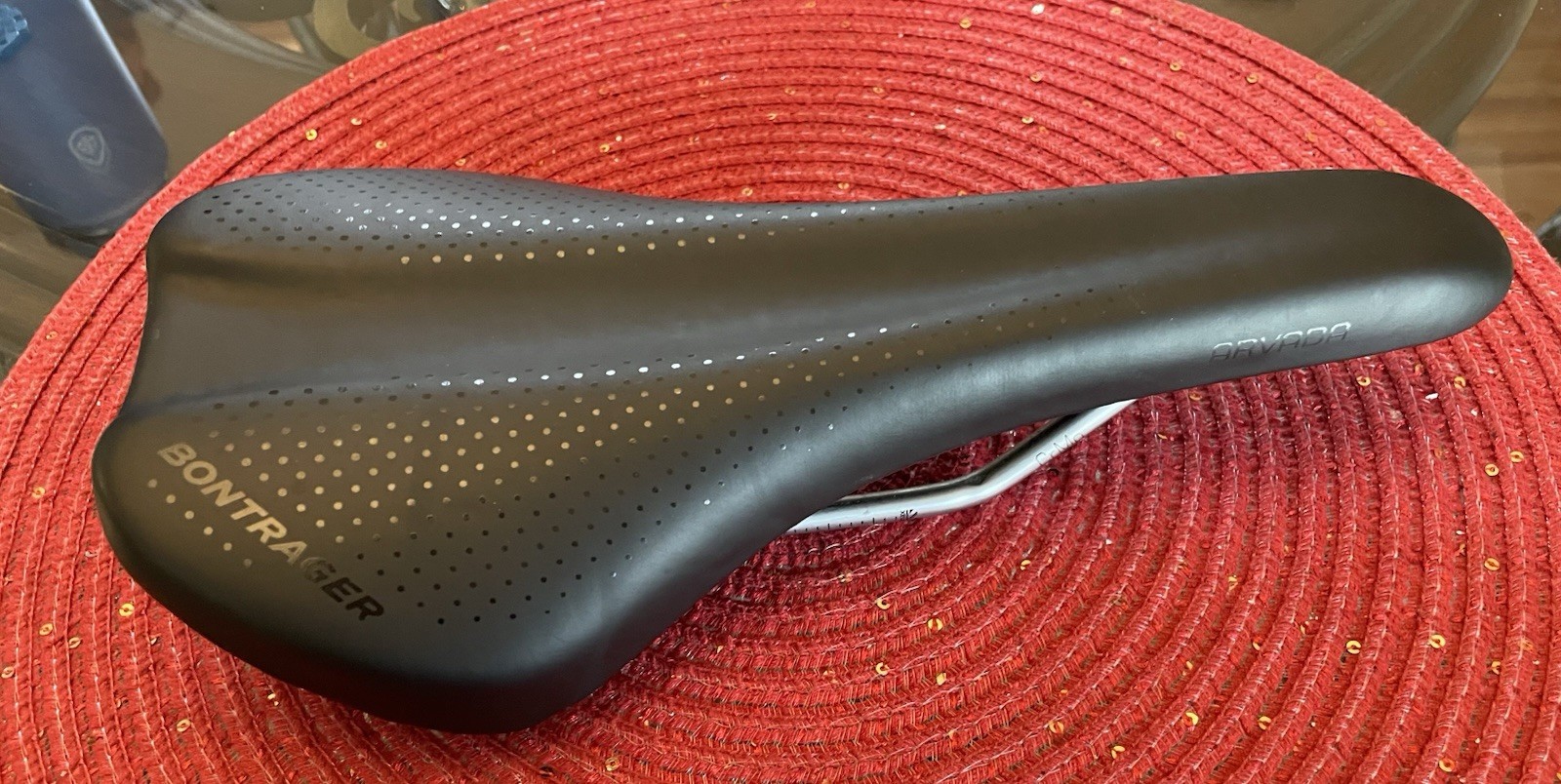 Bontrager Arvada Comp Saddle 135mm Chromoly Rails. 249 Grams. Perfect!