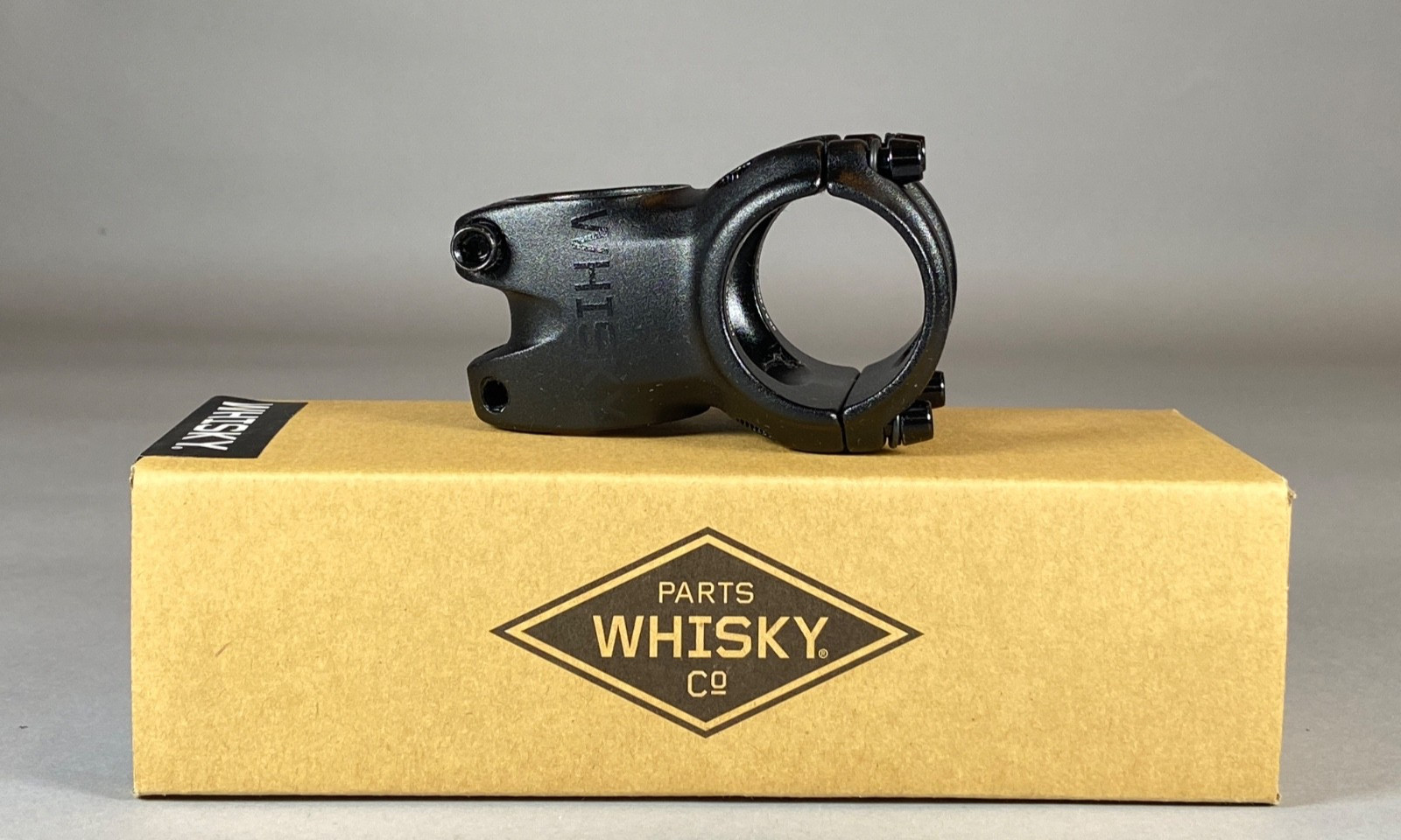 NEW WHISKY Parts Co. No.7 40mm Stem, 35.0mm Clamp, Black Mountain Bike STEM