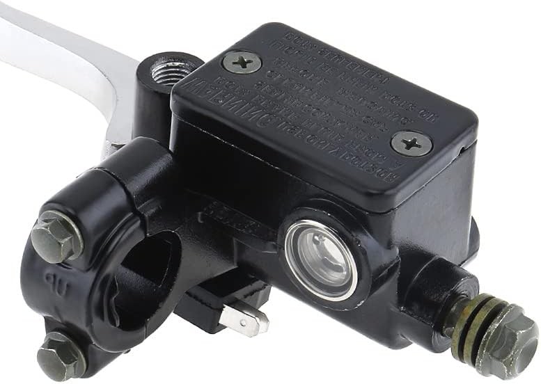 22mm M10 Motorcycle Handlebar Front Left Hand Brake Master Cylinder Clu
