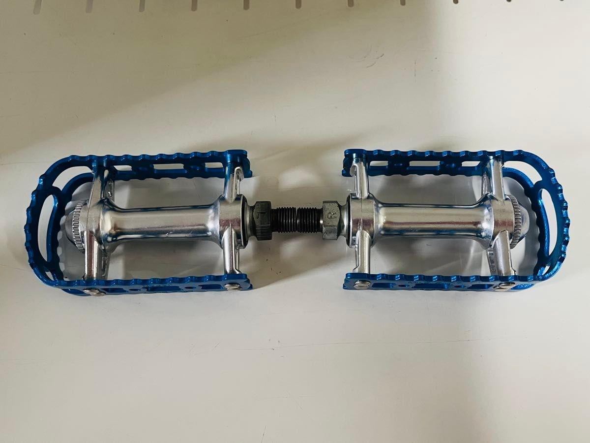 MKS Japan BM-7 Blue Old School BMX Pedals NOS Unused