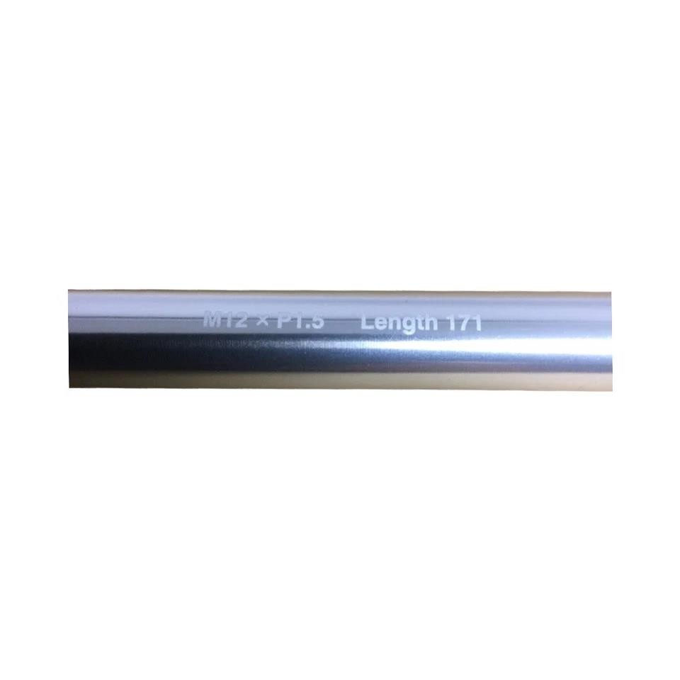 Shimano SM‑AX56A E‑Thru Axle Alloy 12×142mm 171mm QR Silver Rear