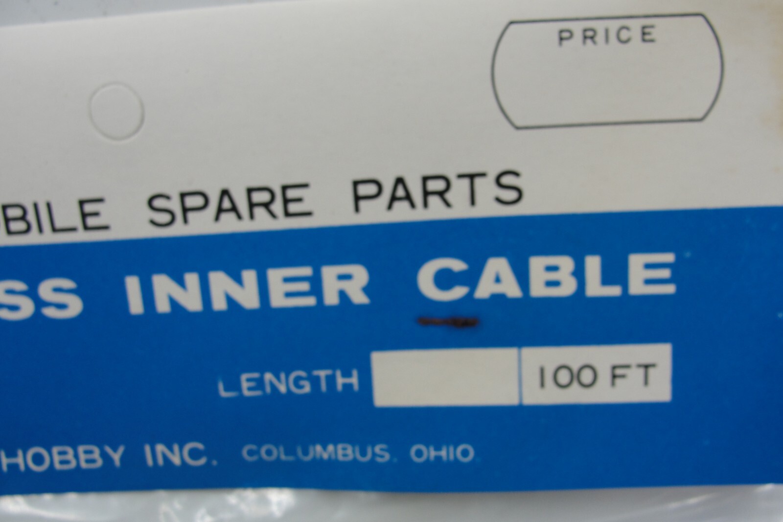 New Stainless Steel Inner Cable 1.2mm x 30480 mm Long No Ends Straight Cable.