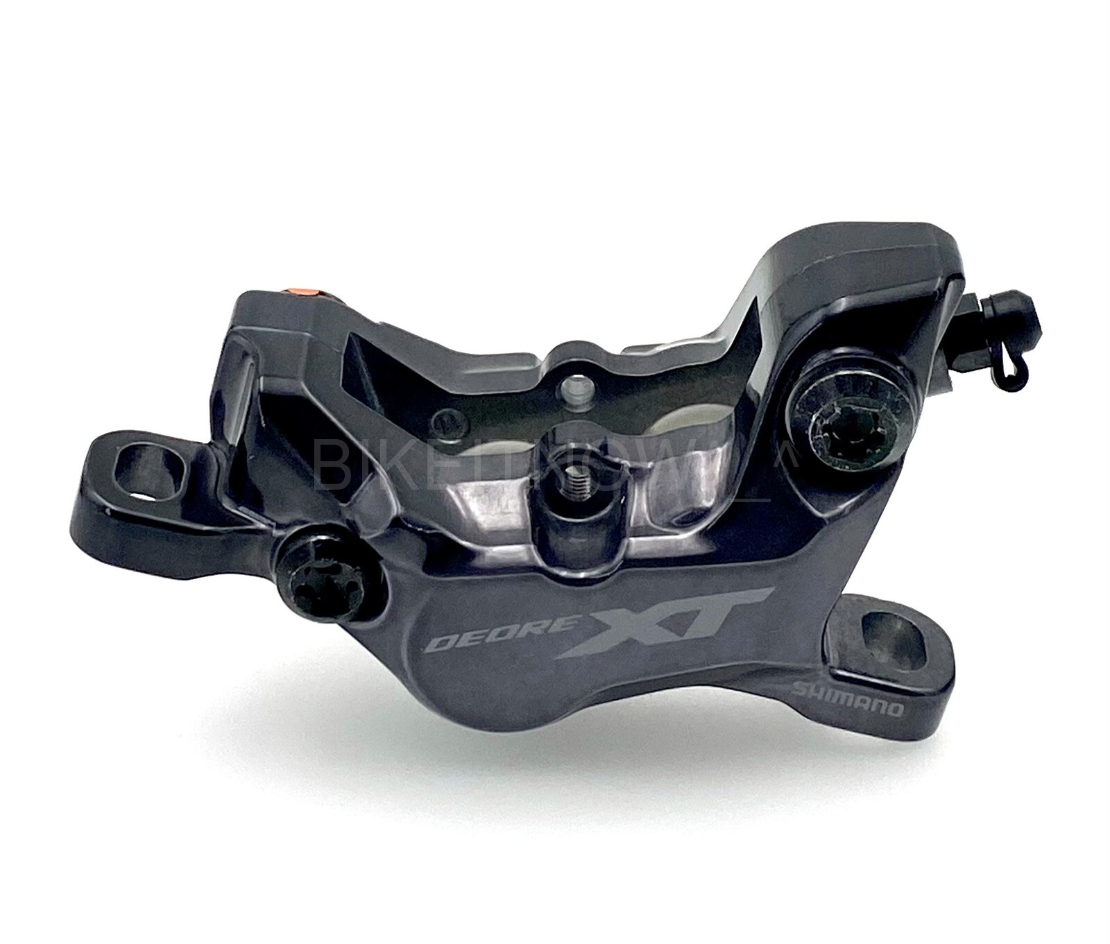 NEW Shimano Deore XT BR-M8120 4-Piston Disc Brake Caliper w/ N03A Resin Fin Pads