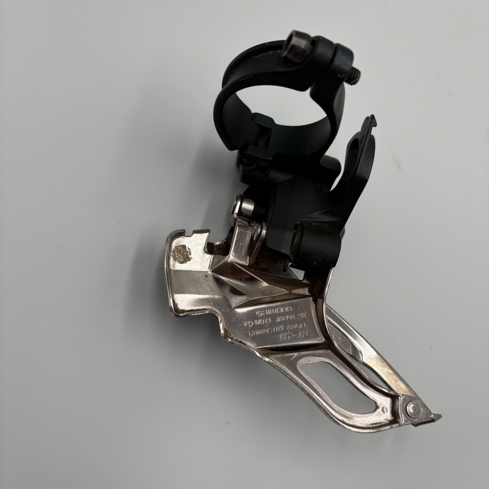 Shimano XTR FD-M971 Front Derailleur 3×9 Speed Dual Pull 34.9mm Mountain Bike