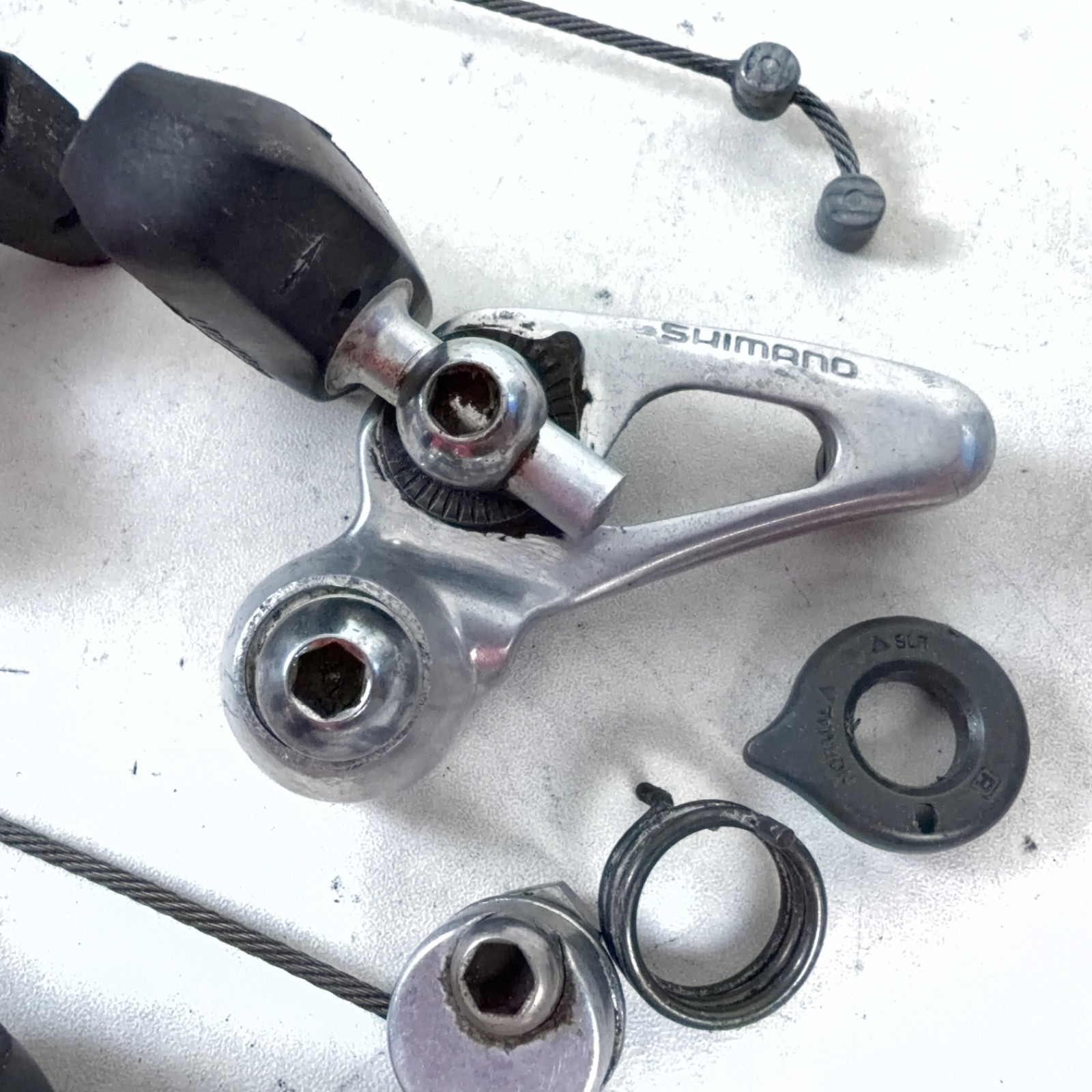 Shimano Vintage Deore XT BR-M732 Cantilever Brake Set F/R in Silver