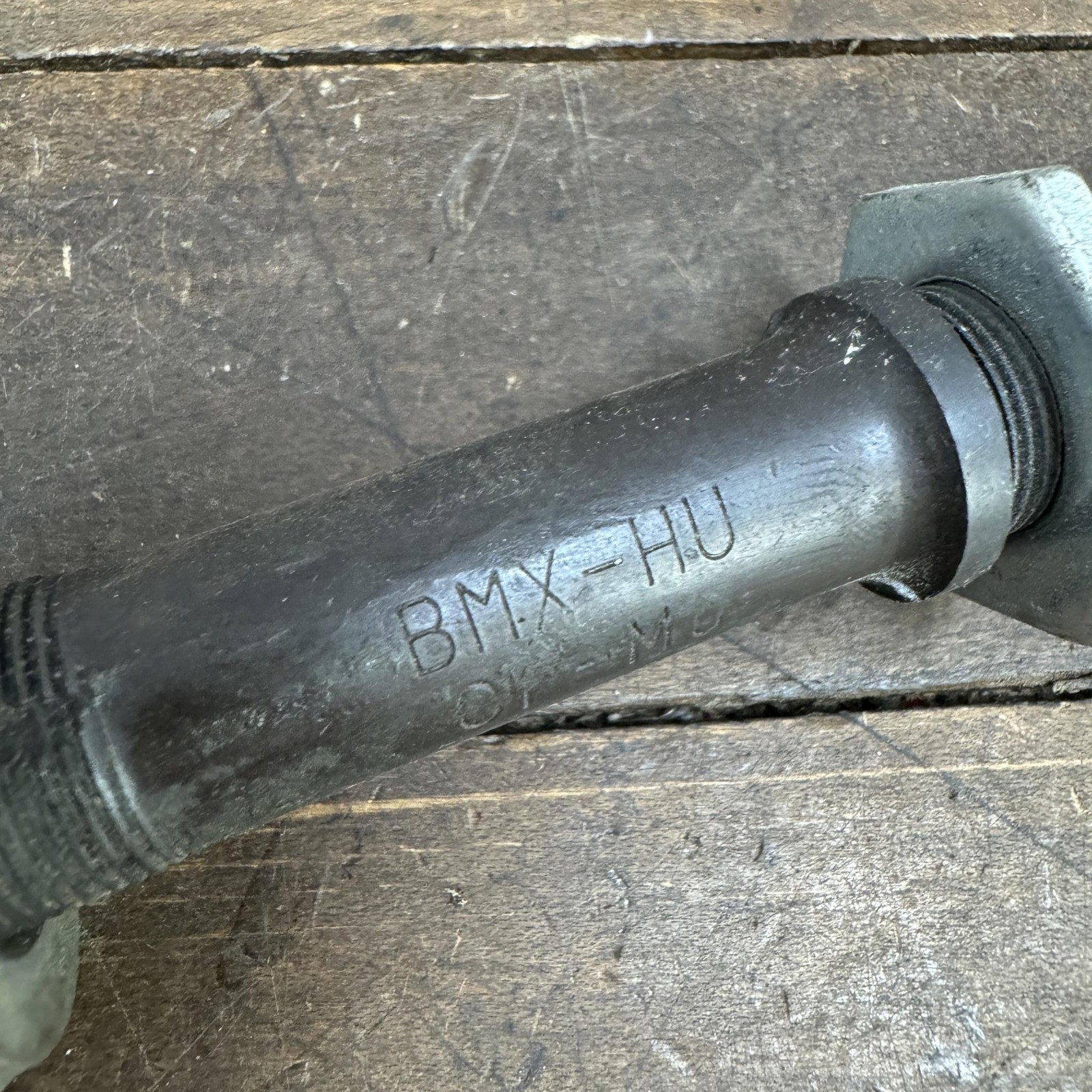 BMX Bottom Bracket Spindle BMX-HU Square Taper 3pc BMX Bike Axle Old SChool