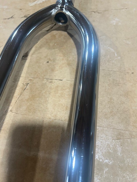 TNT BICYCLES 29″ BMX CRUISER FORK – CHROME PLATED (DISCOUNTED – B-STOCK)