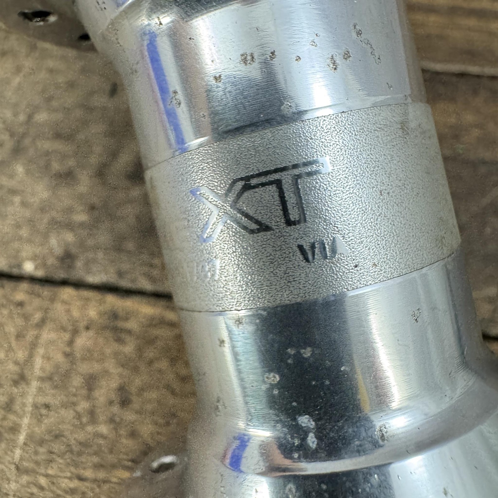 Vintage Shimano Deore XT FH-M737 Rear Hub 32H 135mm 8s MTB QR 90s Silver Japan
