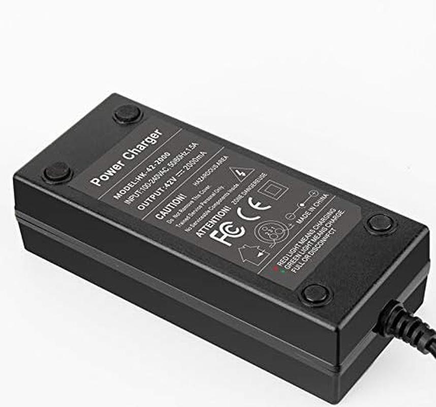 Cargador Adaptador De Scooter Elã©ctrico Baterã­a Con Iones De Litio 36 V 5.5mm