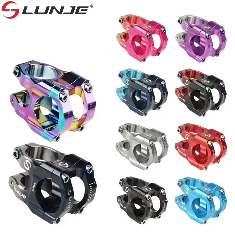 MTB Road Bike Stem CNC Mountain Bicycle Bridge Short Power 31.8Mm High Strength