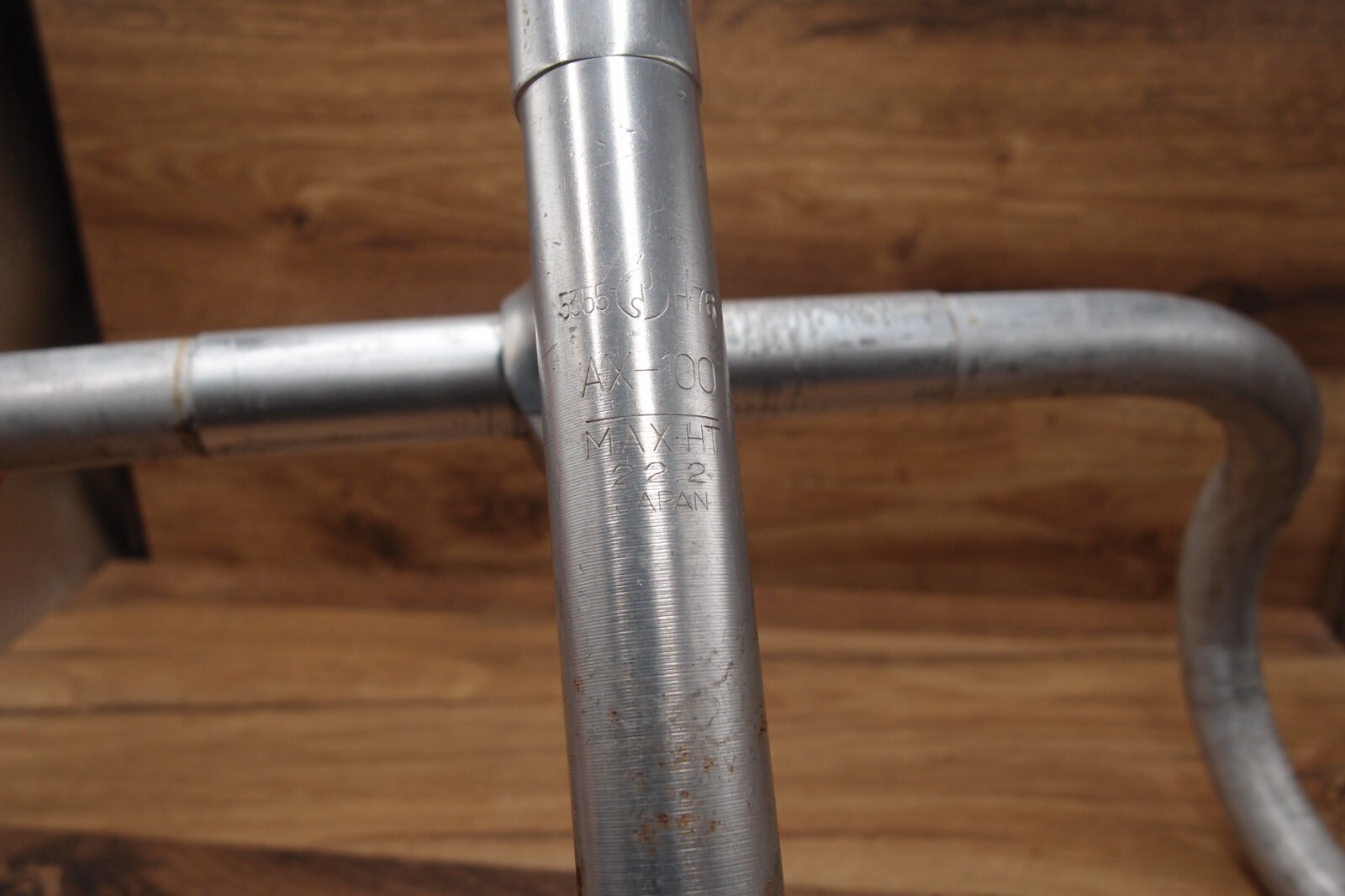 road bike drop bar Sakae Road Champion Japan + quill stem SR Forged AX-100