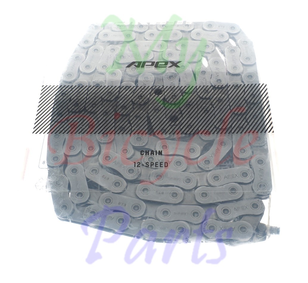 SRAM APEX D1 12S Chain Flattop SolidPin Rivets 120 Links w/Connector