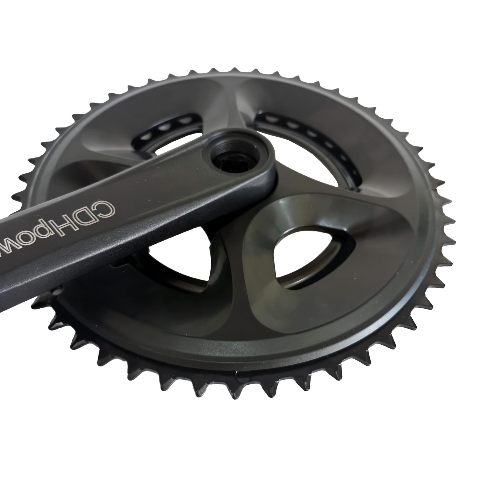 DONSP1986 Double Speed Crankset 50T/34T Chainring 170mm Crank 50T/34T, Black