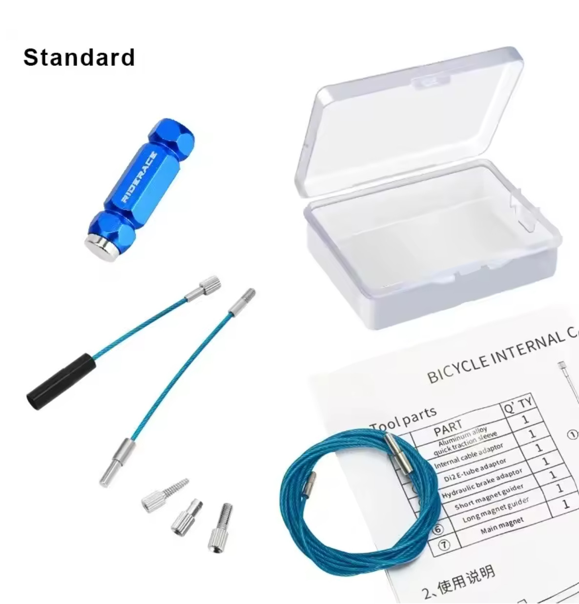Bike Internal Cable Routing Kit For Bicycle Frames Mountain MTB Road Cycling