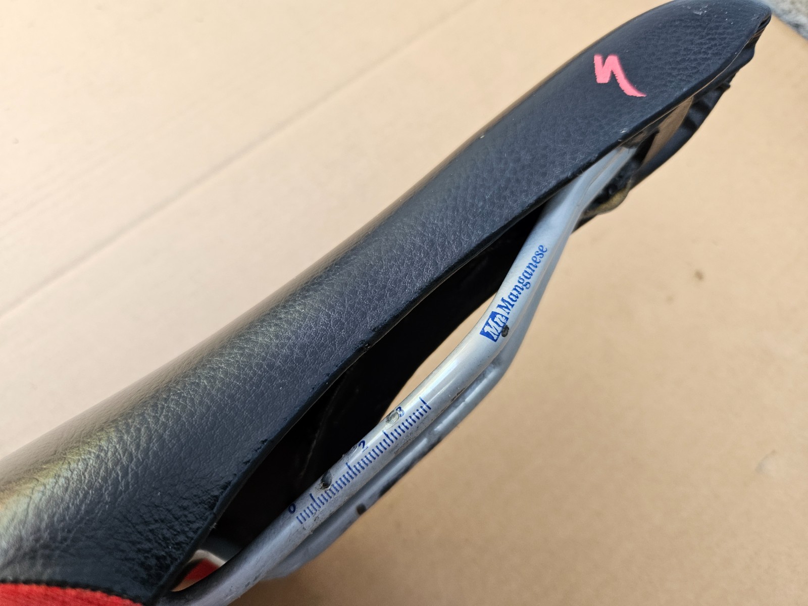 Vintage Specialized Prolong Revolution Mountain Bike Saddle Manganese Rails