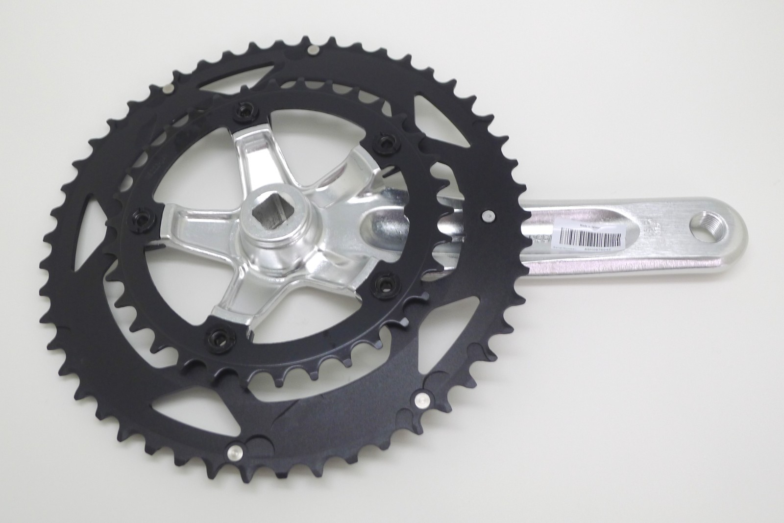 FSA Vero Compact CK-C602ST N10/11 50/34T 175mm JIS Crankset – Silver