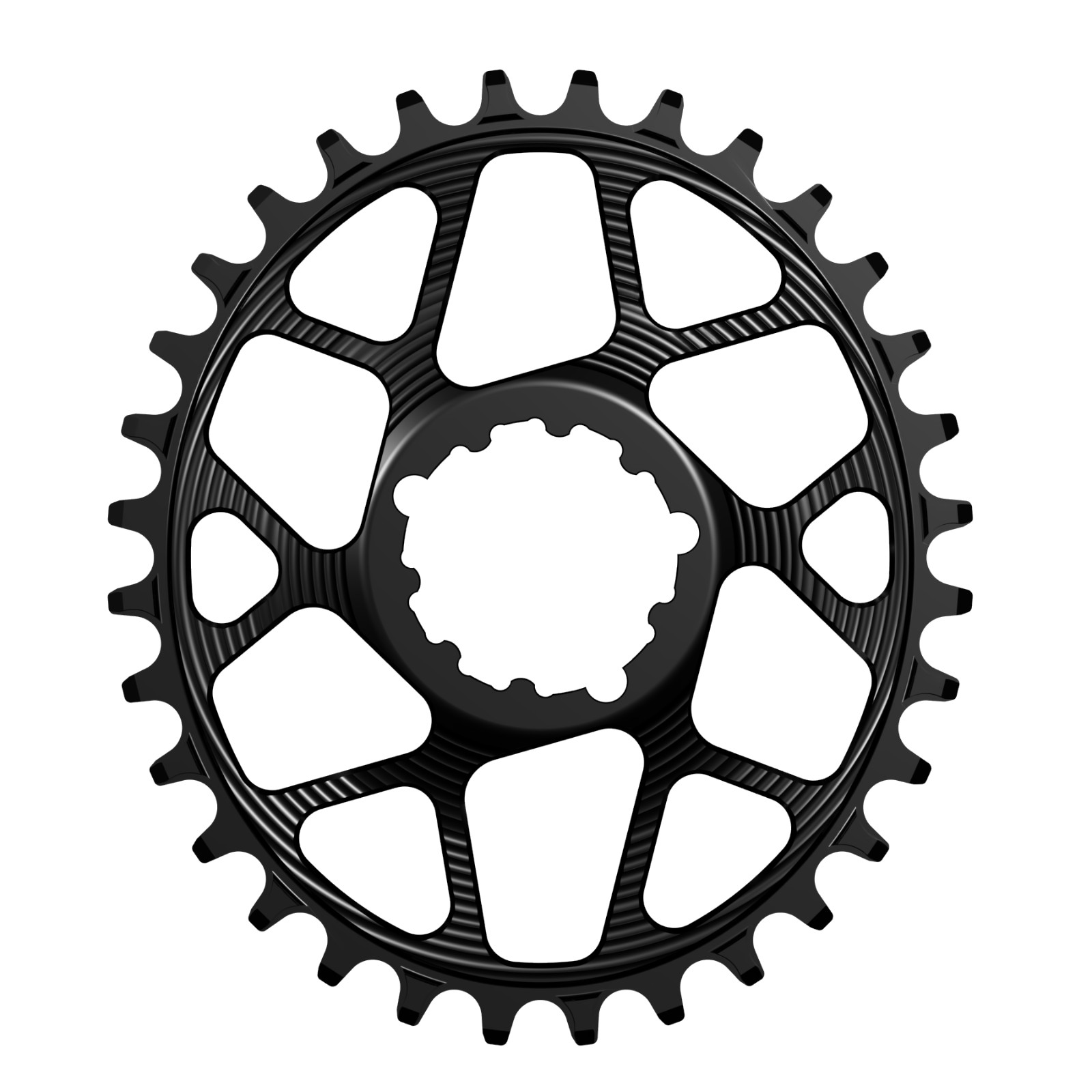 Works Components – Fits SRAM Boost N/W Chainring – Oval – 30T, 32T – Made in UK