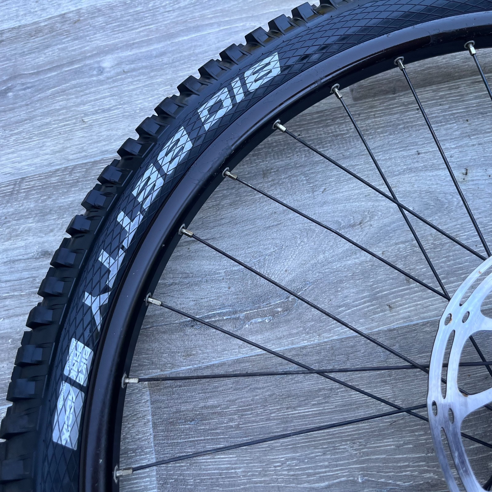 Rim front wheel wheel 26 Cannondale Perp 26 Schwalbe Big Betty