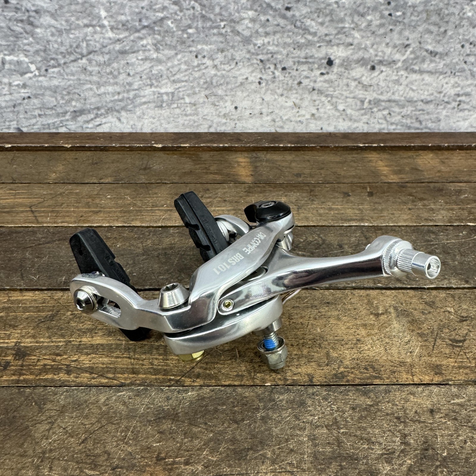 Dia-Compe BRS101 Caliper Brake Rear Silver Road Racing Bike Side Pull Pads