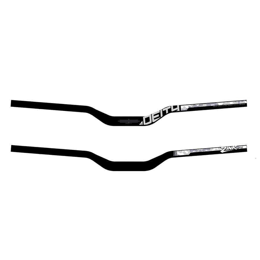 New Deity CZ40 MTB Handlebar Diameter: 31.8mm 800mm Rise: 40mm Digi-Snow Camo