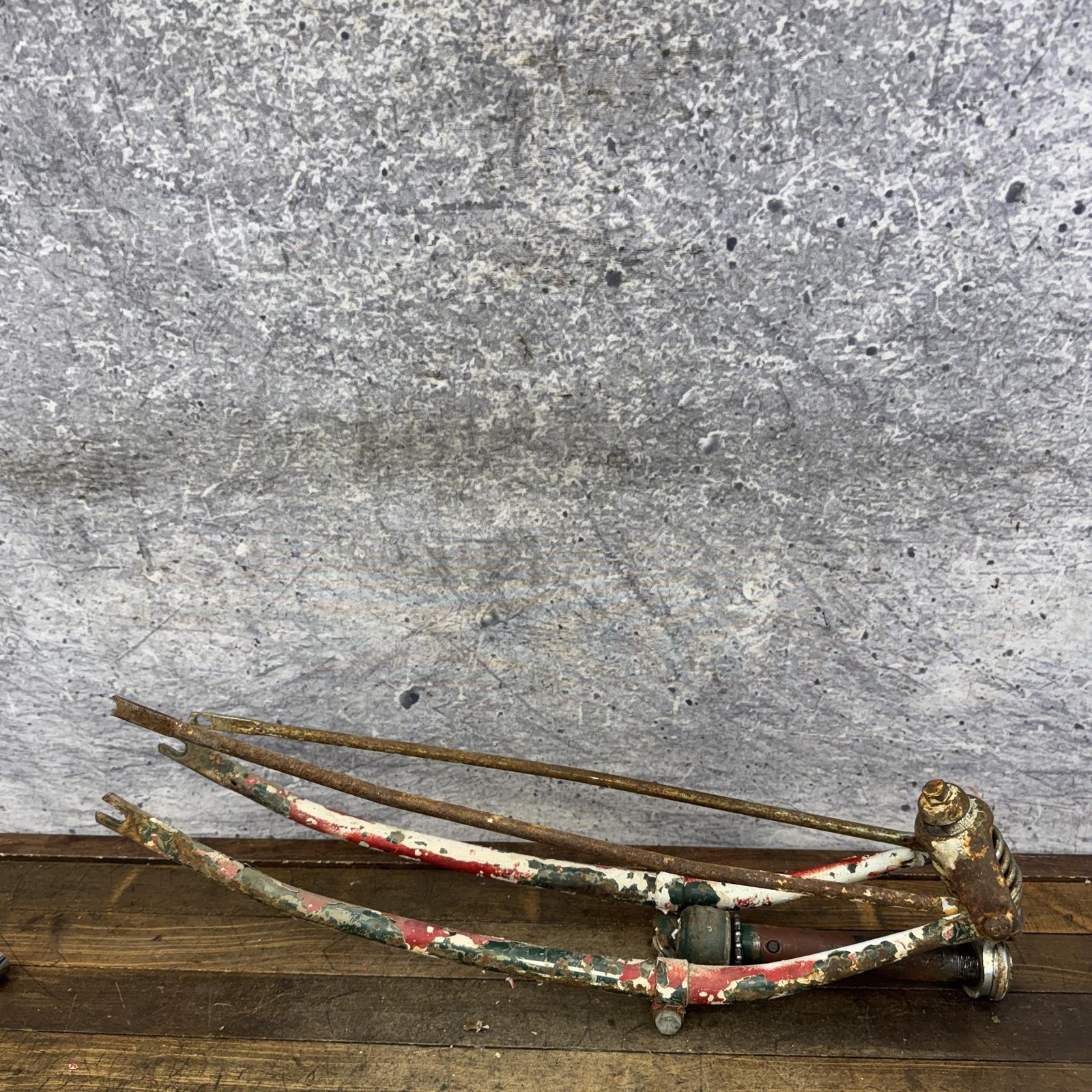 Vintage Schwinn Springer Cruiser Fork AS Key Lock Truss Rod Balloon PARTS Repair