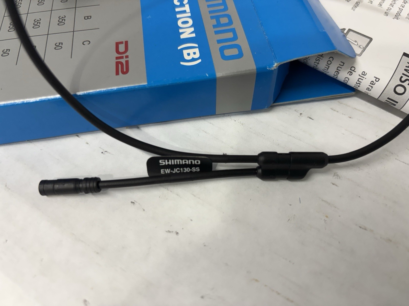 New Shimano Di2 Junction (B) Cable Wire EW-JC130-SS 250/350/50(mm)