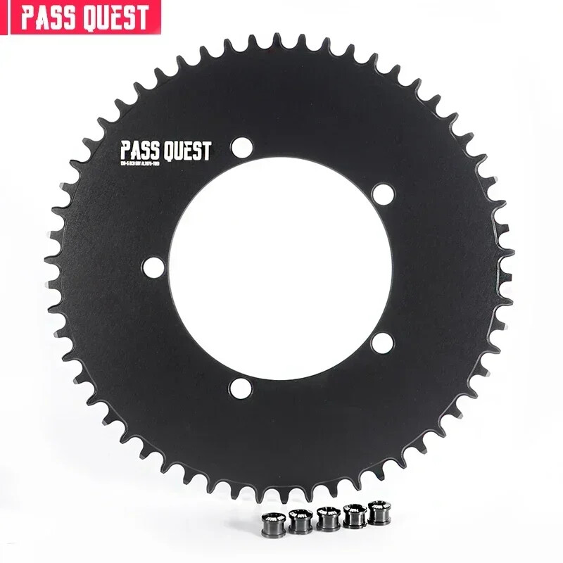 130 Bcd Round/Oval Chainring 42-60T 5 Arms Chain Ring for Bicycle Crankset