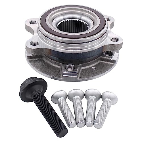 Front Left or Right Wheel Bearing and Hub Assembly with Bolts for Audi A4 A5