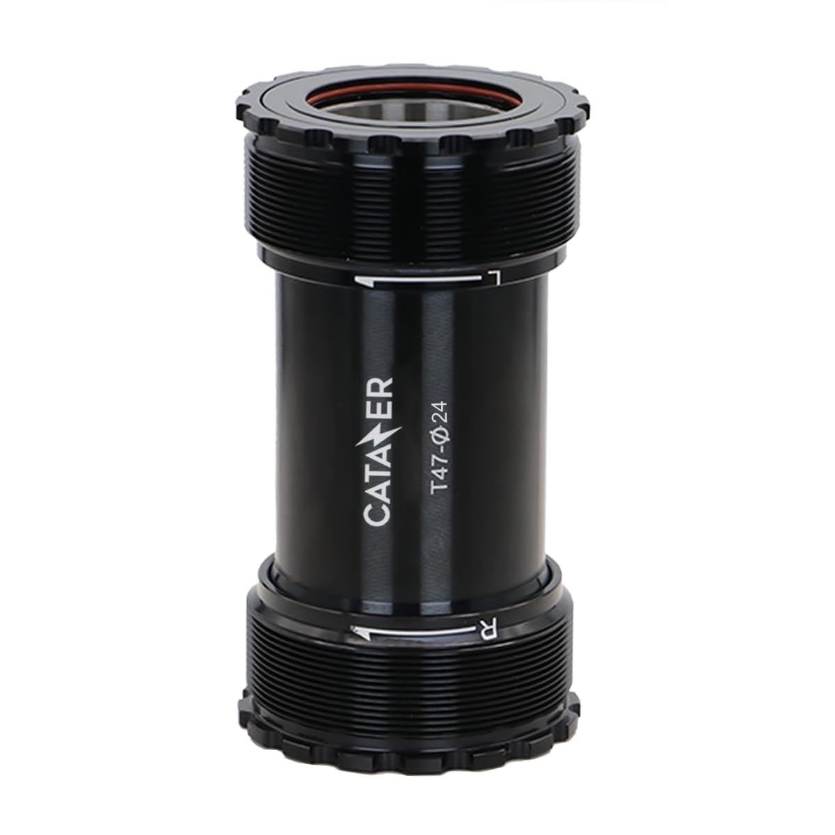 Road Bike T47 Bottom Bracket, 24/29/30mm Crank Spindle Ceramic Bearings Threa…