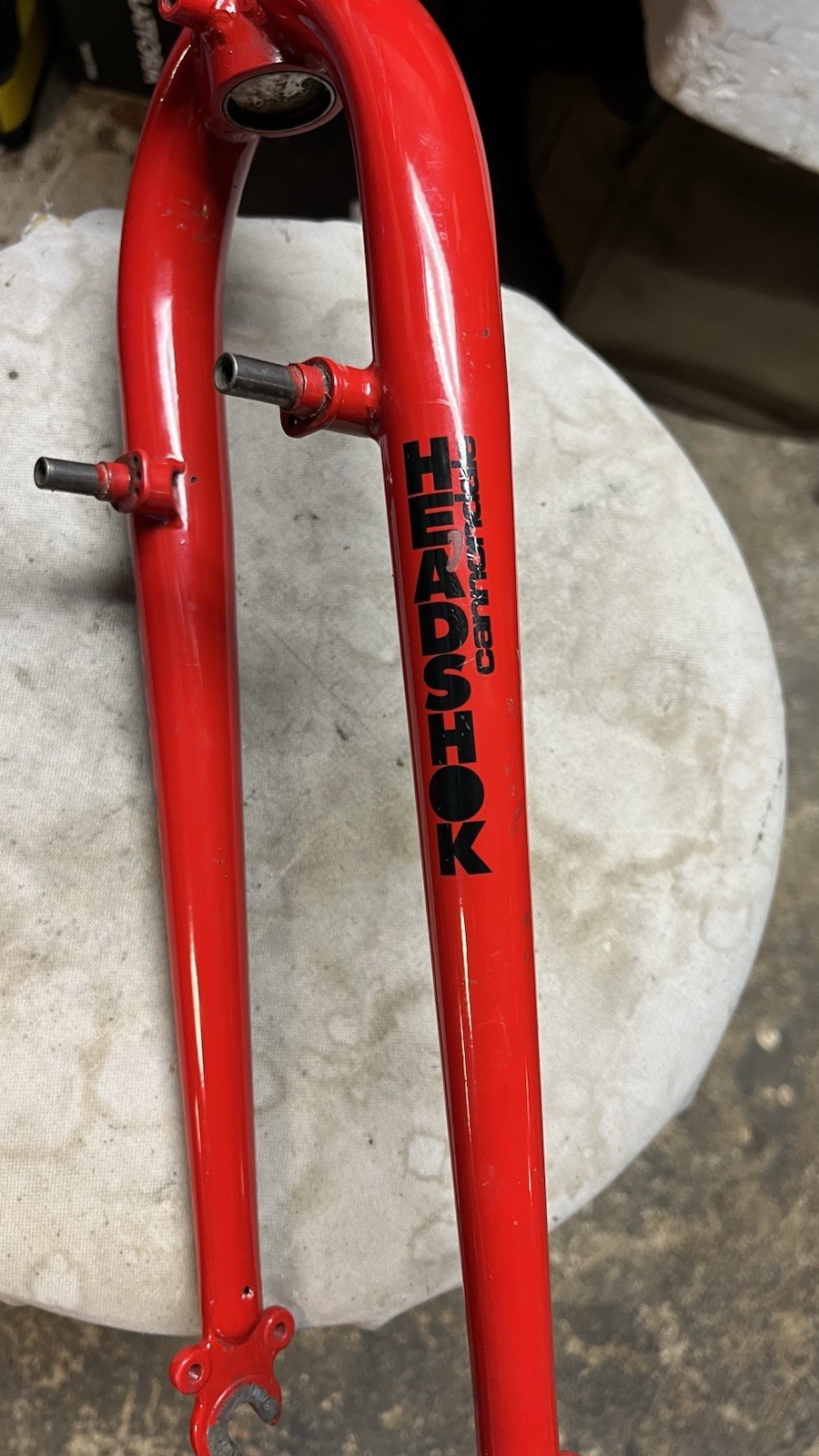 Cannondale Headshock Red 26″ Rim Brake 1.5″ Mtb Fork