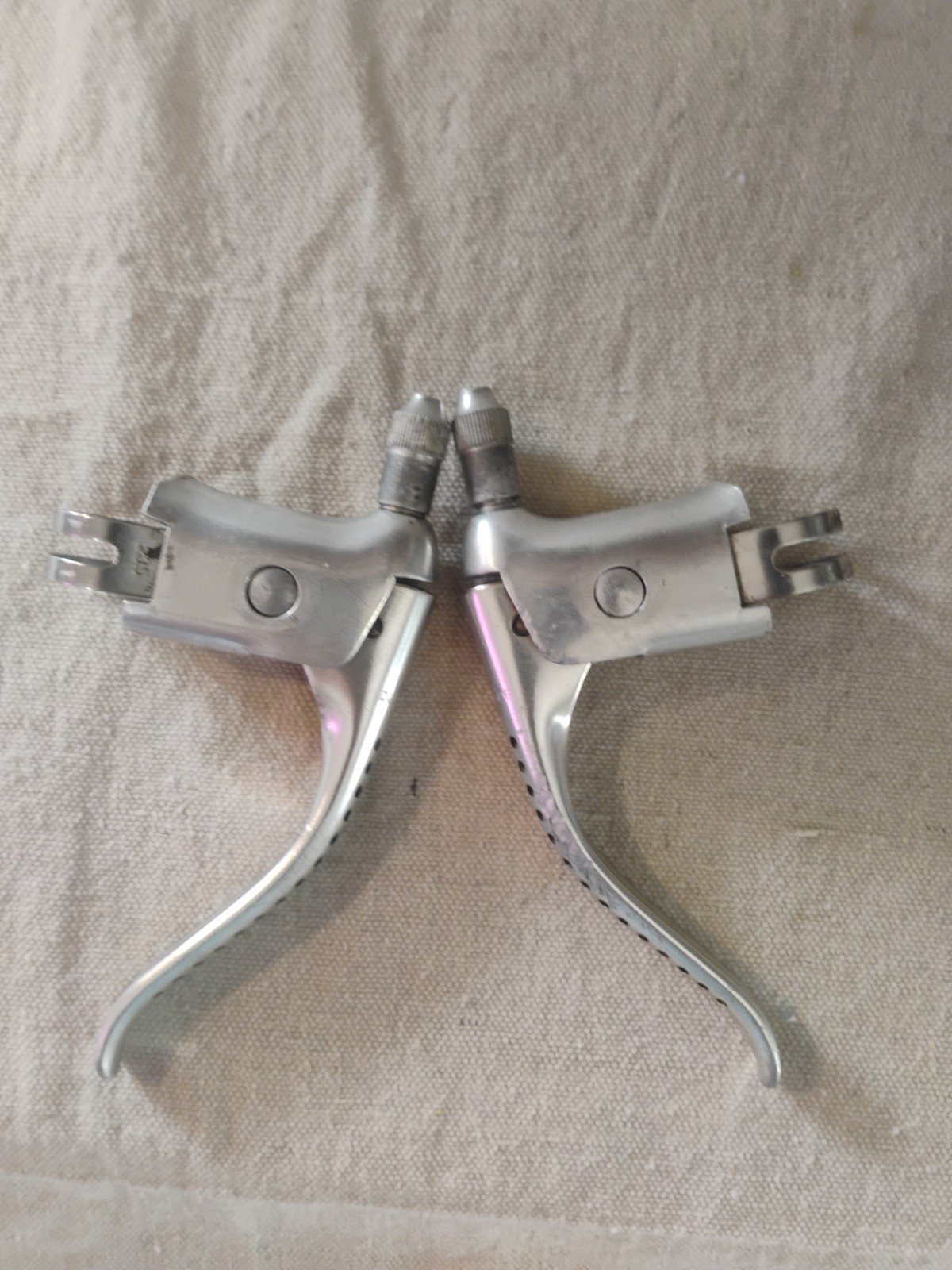 Vintage Dia-Compe Road Bike Brake Levers Drilled 23.5