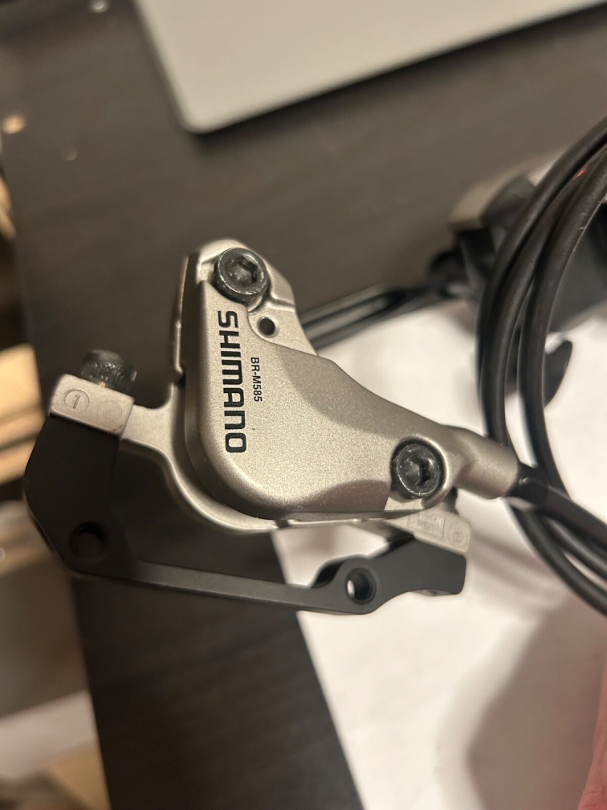 NEW Shimano Deore LX Dual Controll Shifters/Brakes Combo ST-M585-BR-M585 Set F&R