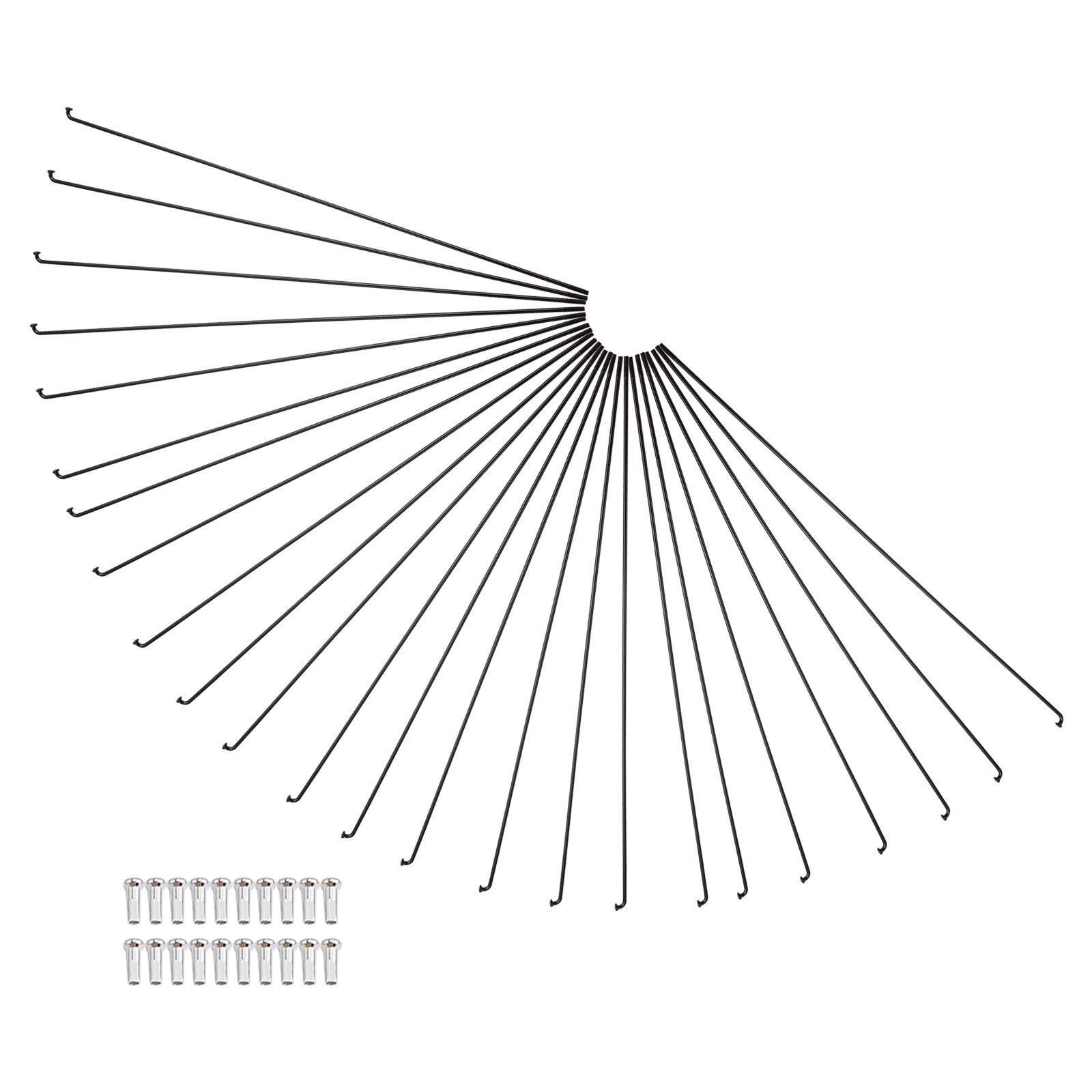 260MM 275MM 289MM MTB bike Steel SPOKES AND NIPPLES 24 pcs for 27.5/26/29er