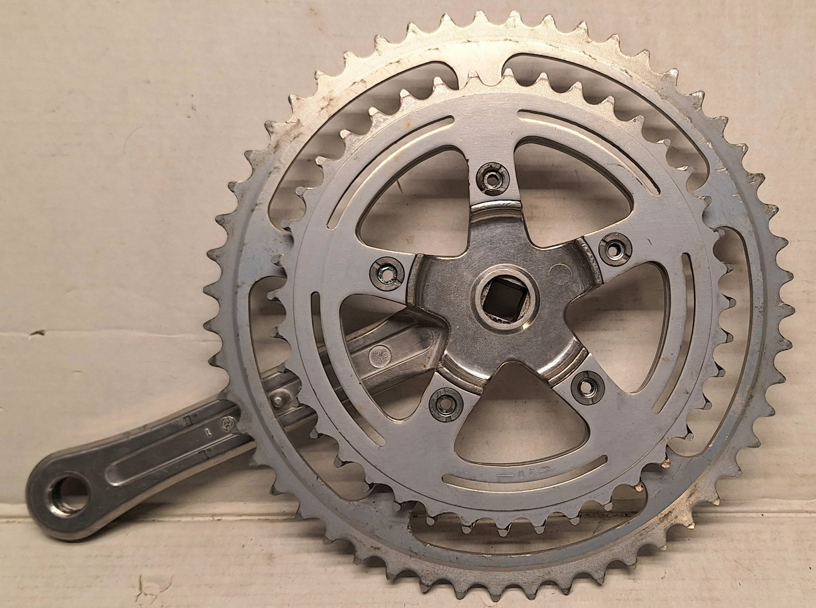 SR Custom Double Square Taper Crankset 170mm 52/40t 5 Bolt 118 BCD