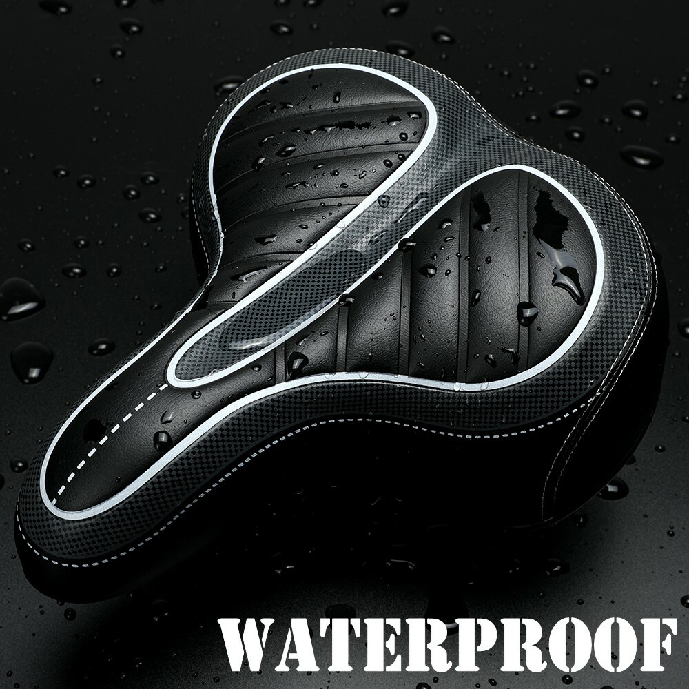 Comfortable Bike Seat for MTB e-Bike Padded Bicycle Saddle Soft Air Cushion Pad