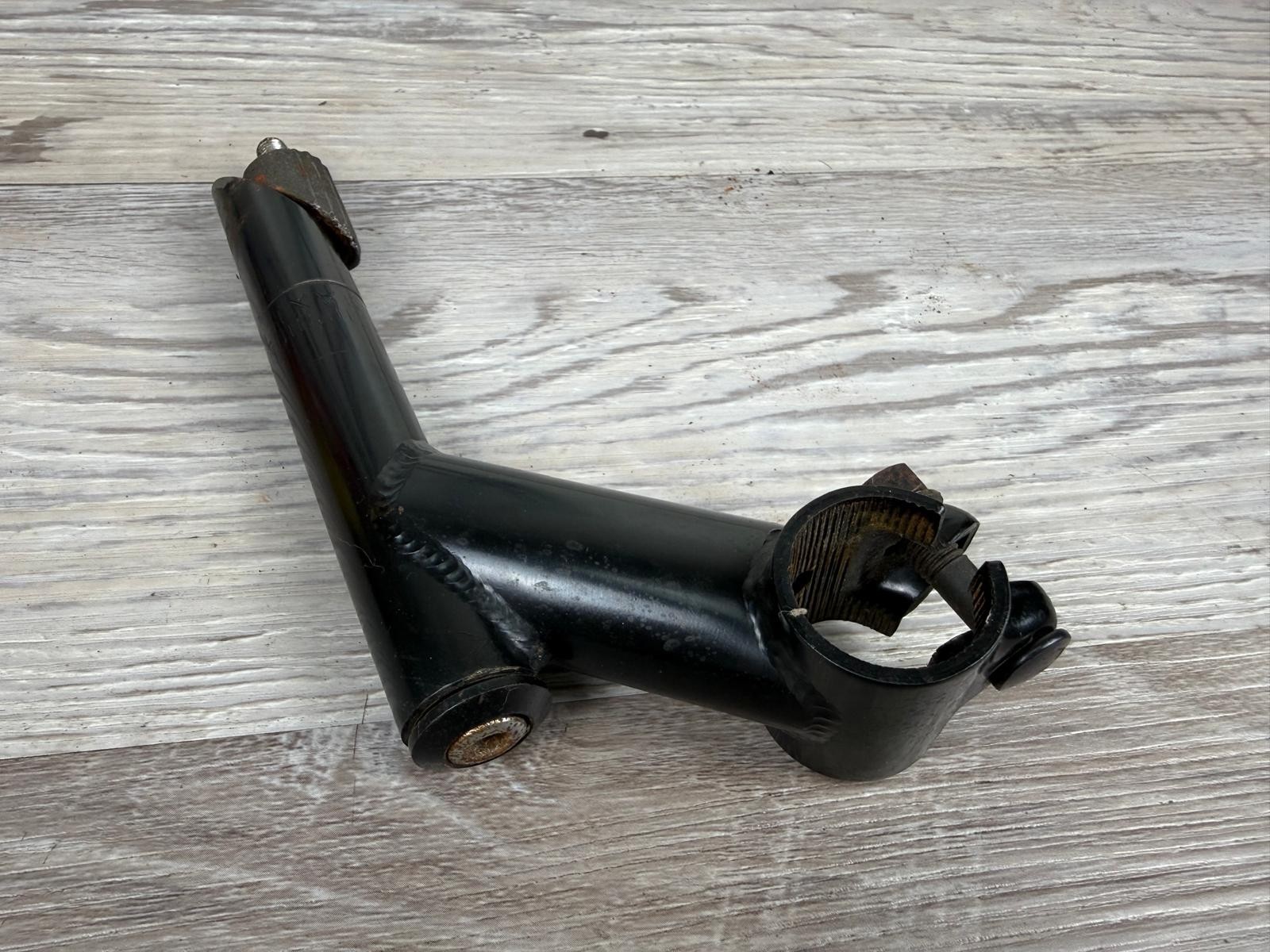 Vintage Road Bike MTB Stem 22.2mm Quill 60mm x 25.4mm Clamp Black