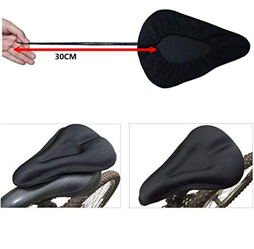 Waterproof Gel Bike Seat Cushion Cover Soft Padded Bike Seat Pad Cover