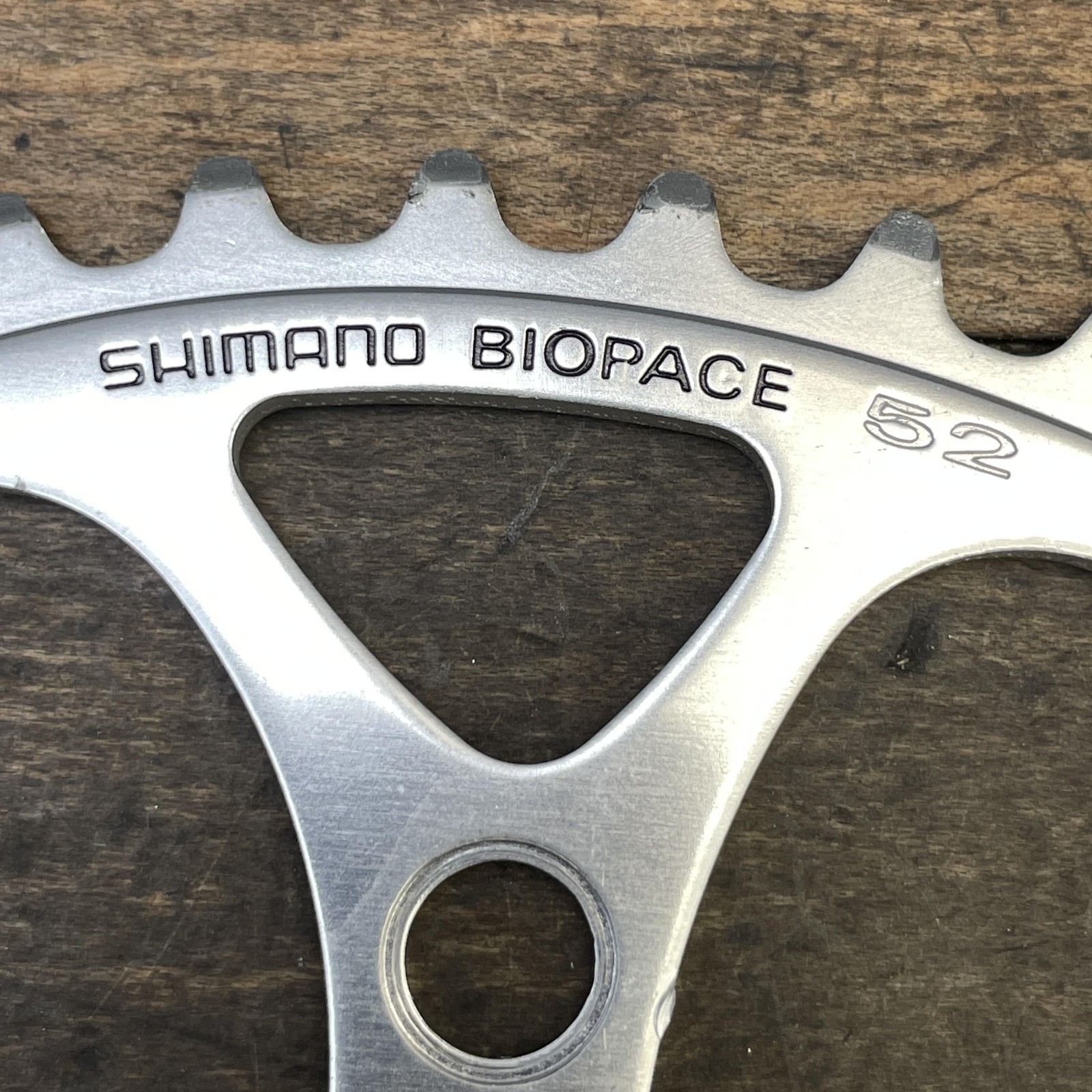 Vintage Shimano Biopace 52T Chainring 130 BCD 5-Arm NOS Oval 600 Ultegra