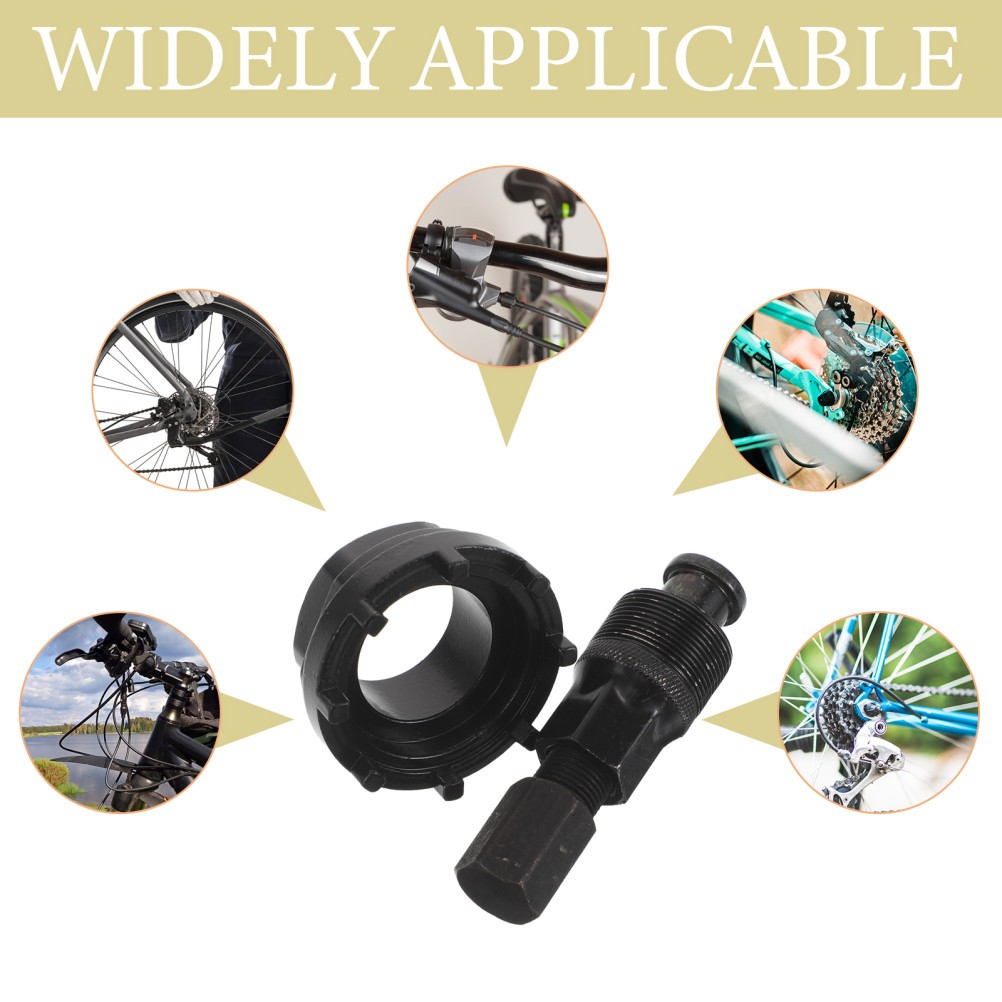1 Set Bicycle Crank Puller Bike Crankset Arm Puller Compact Crankset Pulley