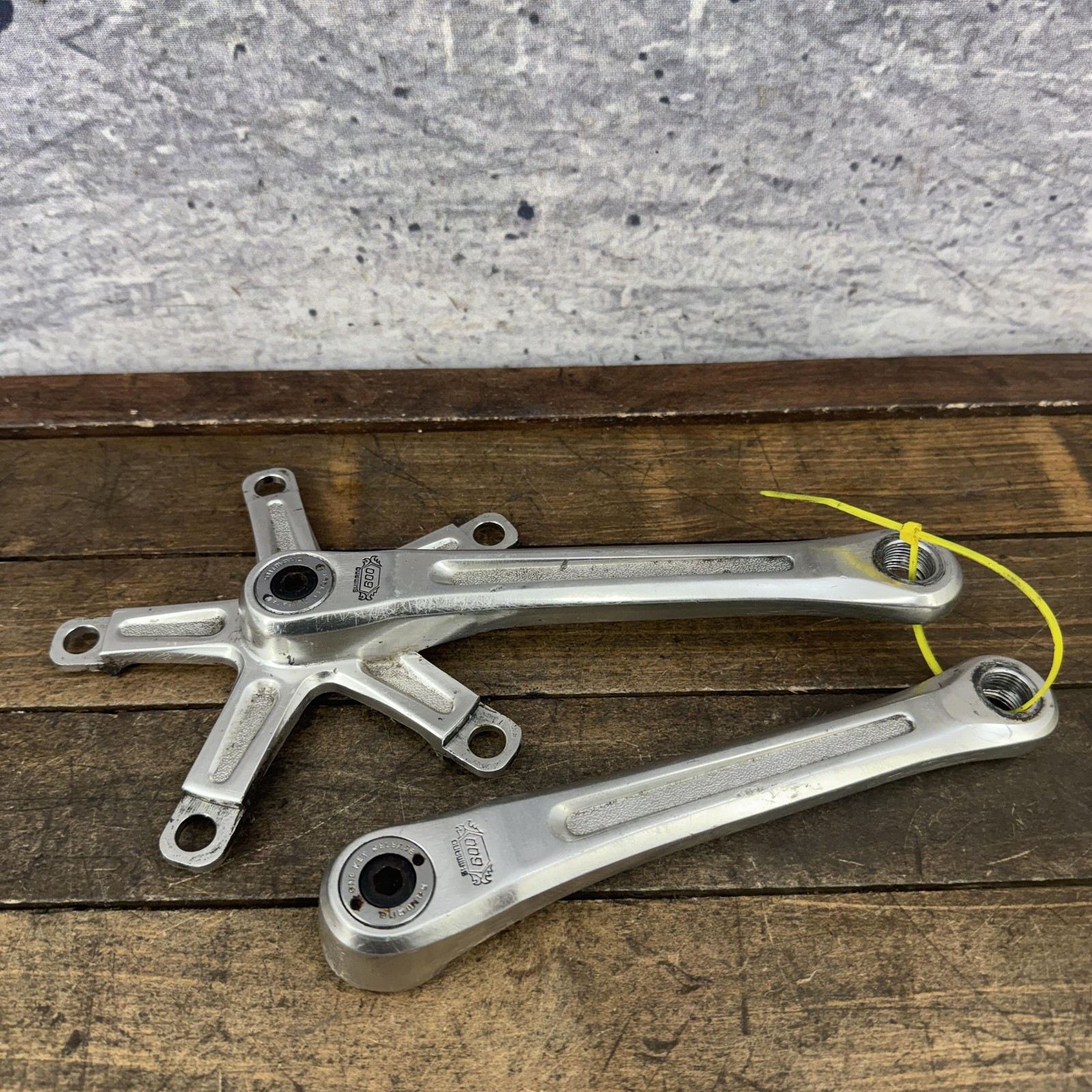 Vintage Shimano 600 Arabesque Crankset 170mm Old School BMX 130 BCD Japan
