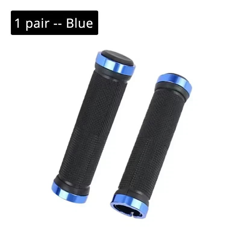 Ergonomic Rubber Bicycle Handlebar MTB Mountain Bike Grips Cycling Lock-On Ends