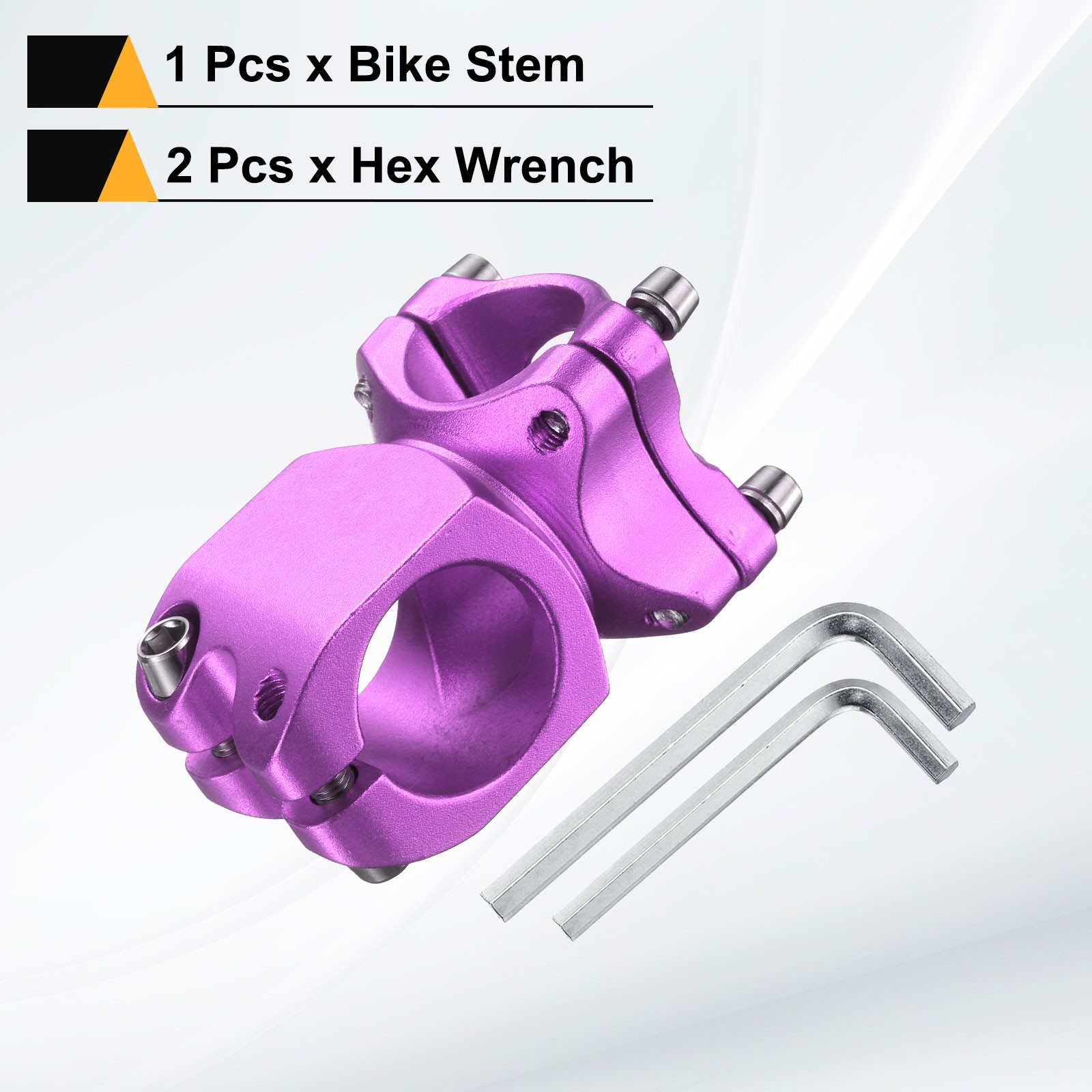 25.4mm Bike Stem 7 Degree 38mm Bicycle Handlebar Stem form TB Sand Purple