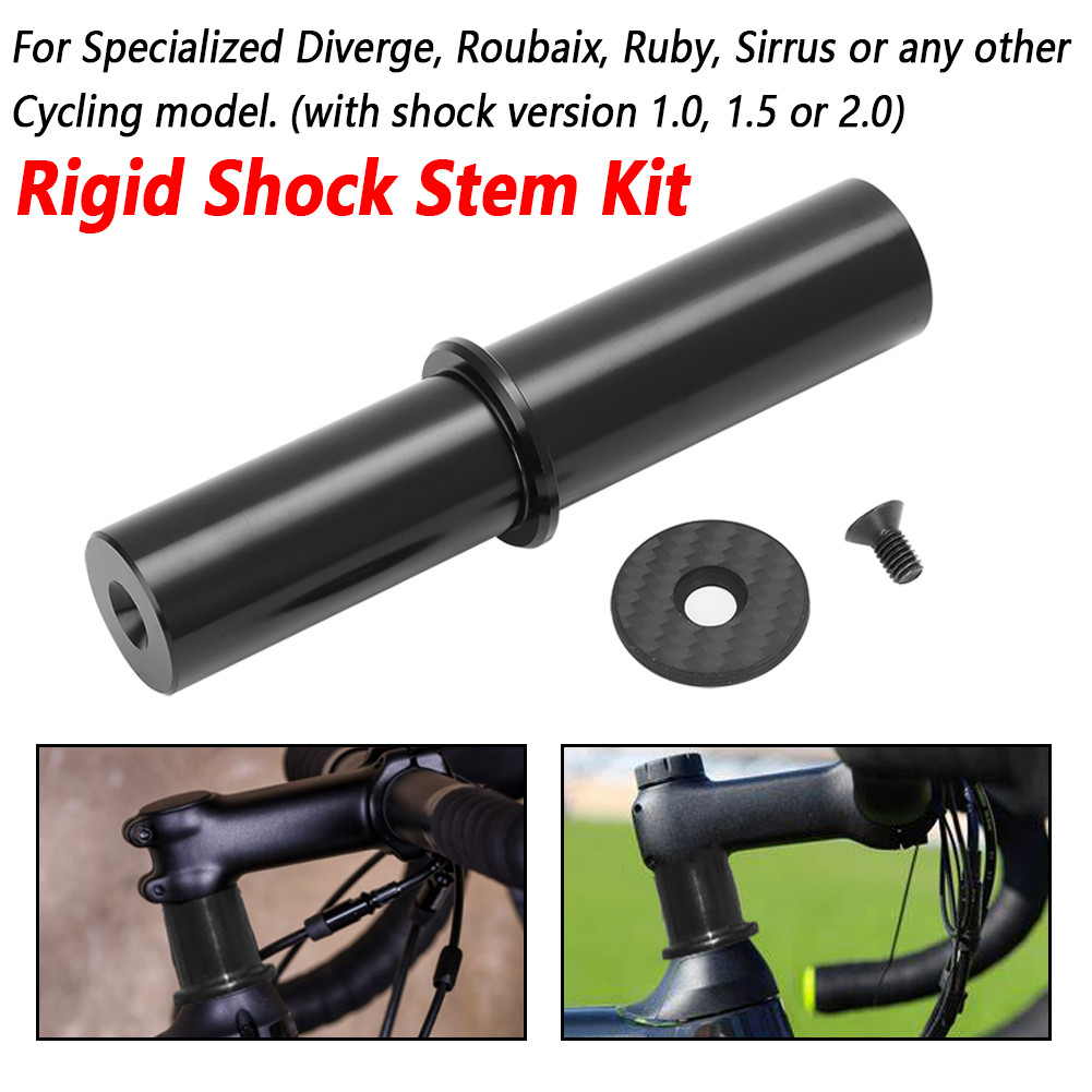 Aluminum Rigid Shock Stem For Specialized Diverge Roubaix Ruby Sirrus Cycling