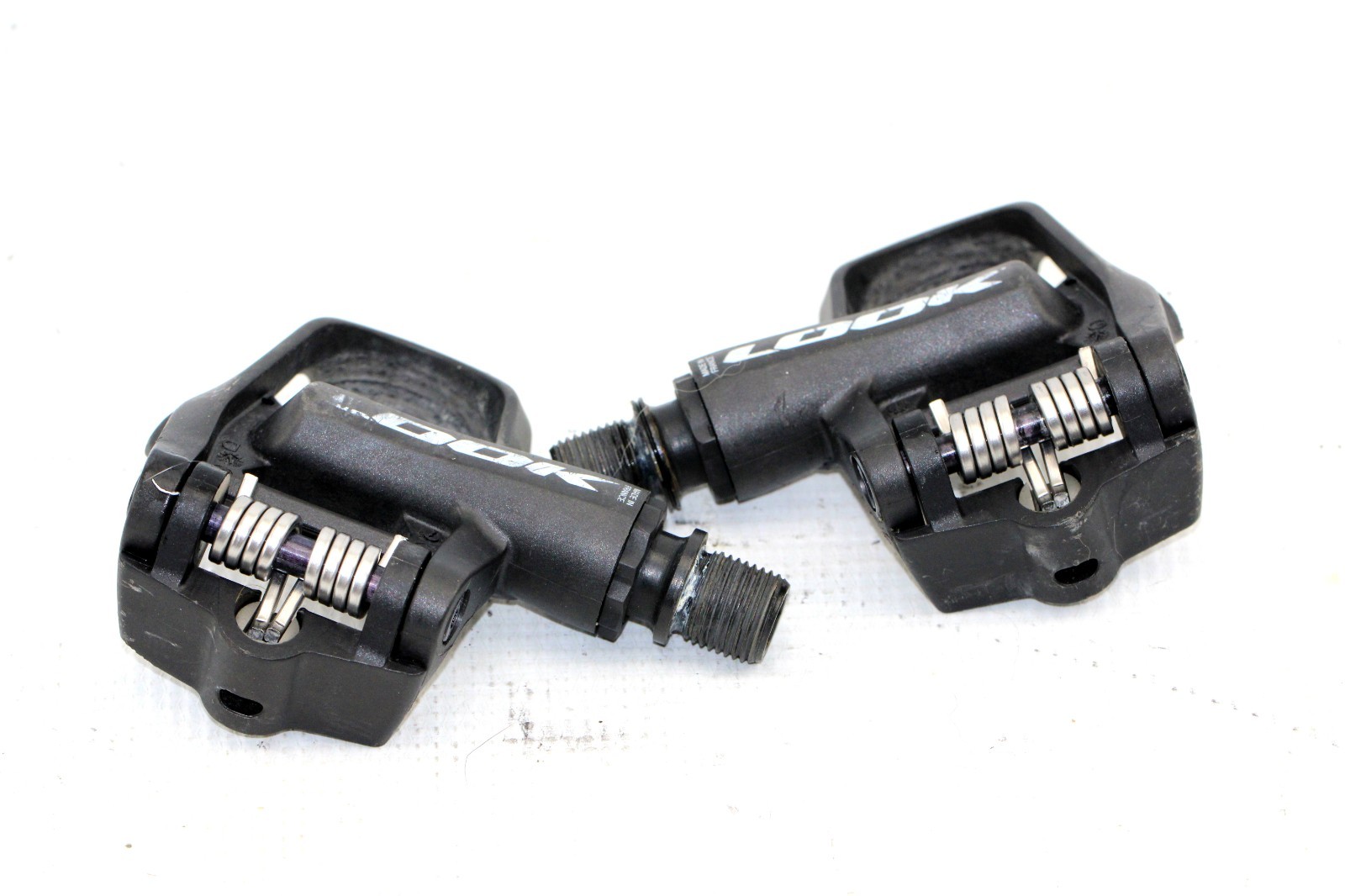 LOOK KEO 2 MAX CARBON PEDALS Clipless Black 250g Road Bike 9/16″ France