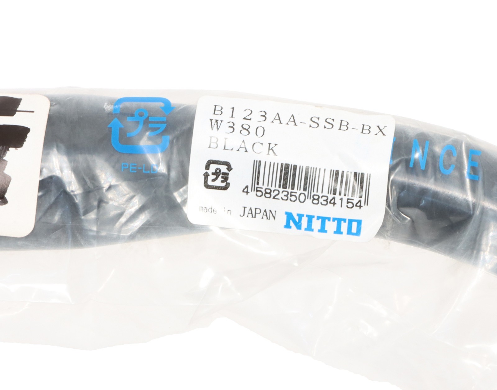 Nitto B123AA-SSB Track Drop Handlebar Black 31.8mm Clamp x 38cm Width NOS NEW