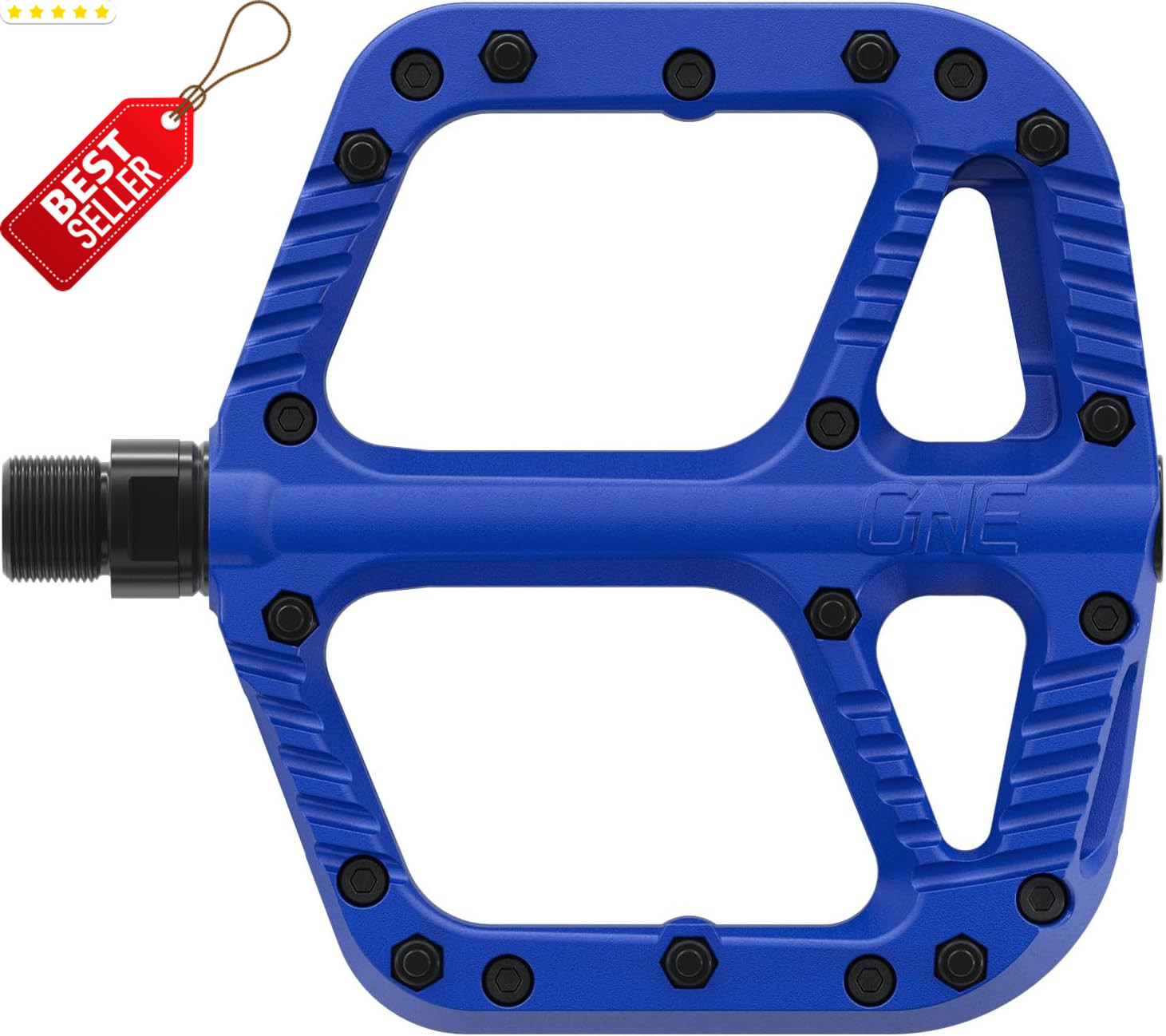 MTB Bike Pedals Composite Flat Platform Lightweight Durable Nylon – US