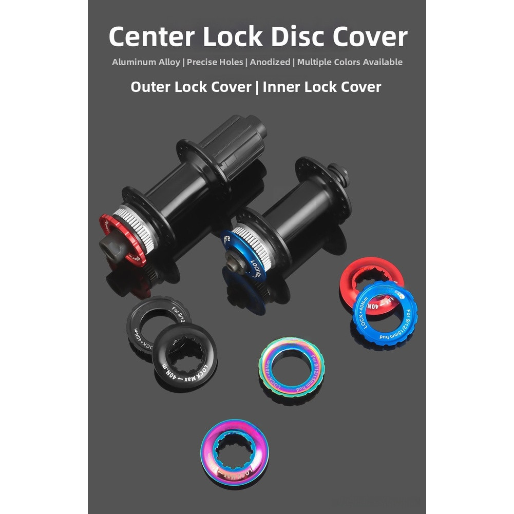 Center Lock Disc Brake Adapter for 6 Bolt Hub CNC Aluminum Alloy Material